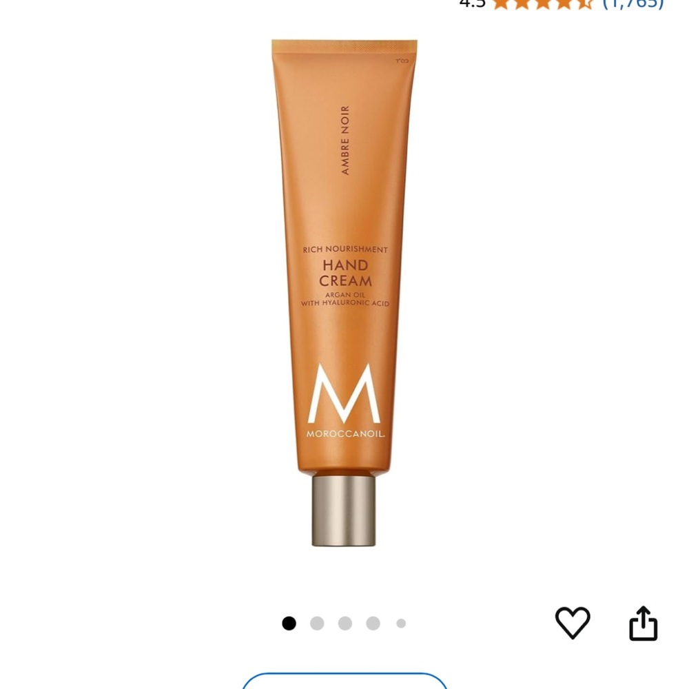 Moroccanoil Amber Noir Hand Cream